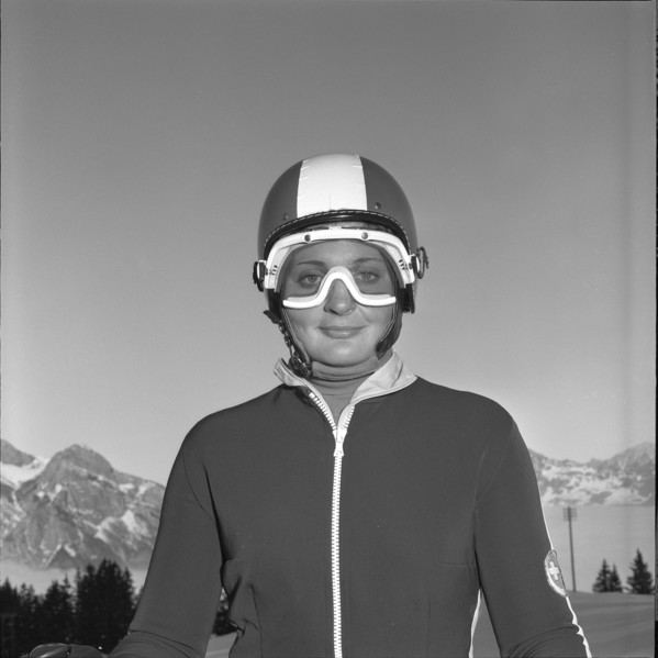 Training at Pizol 1967: Annerösli Zryd