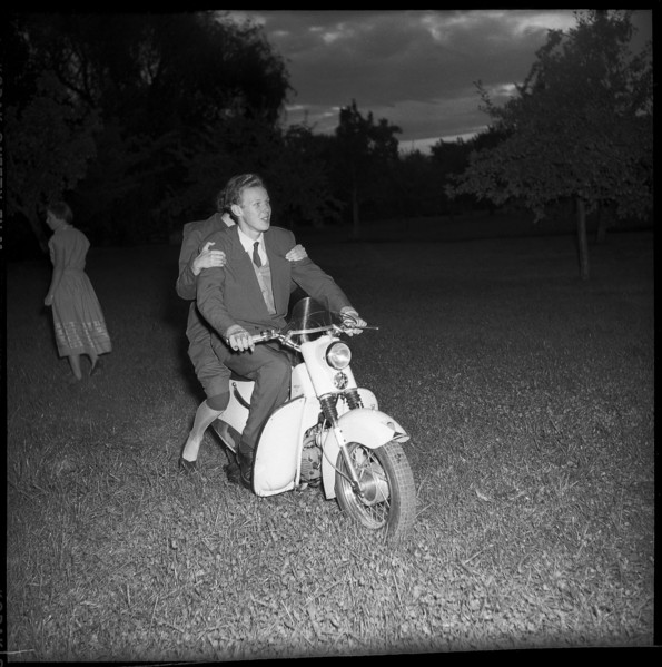 Prince Vittorio Emanuele of Savoy, 1954