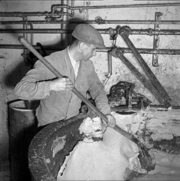 Blidor soap factory Langnau 1953