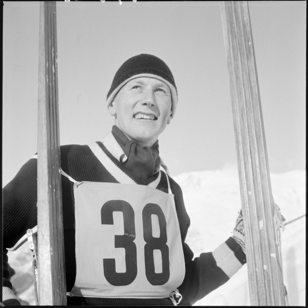Sk-jumper Jan Aamnes ca. 1950