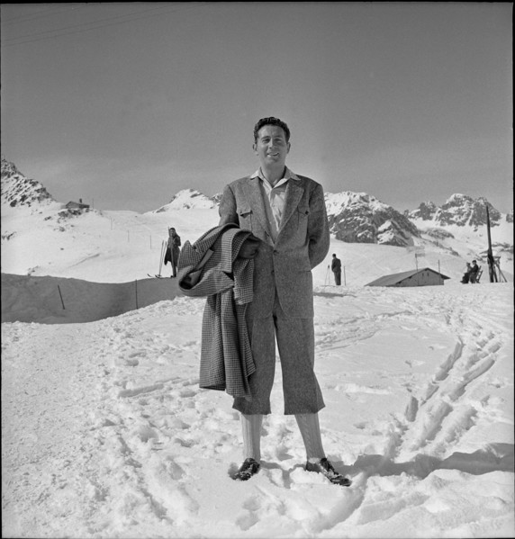 Charles Trenet, singer ca. 1958