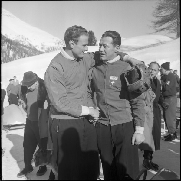 Goepf Kottmann and Max Angst are 1959 Swiss champions