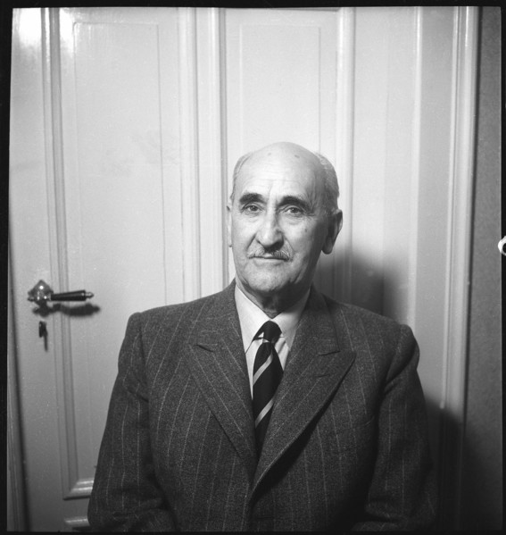 Actor Eugen Jensen, Zurich 1948