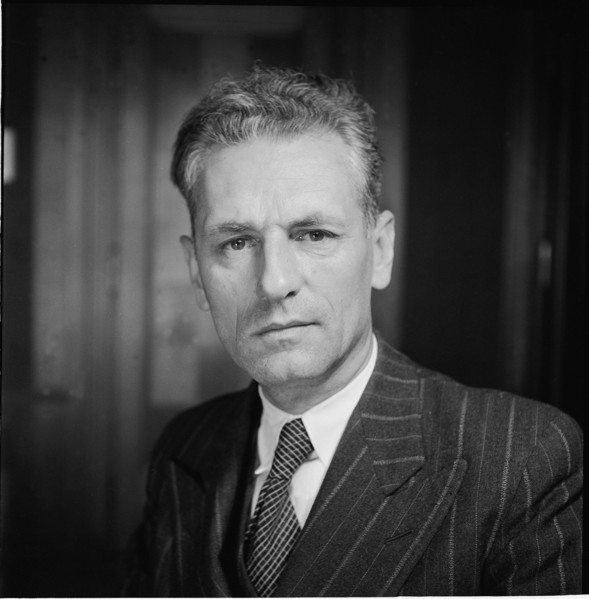 Federal judge Dr. jur. Louis Couchepin, Lausanne ca. 1950