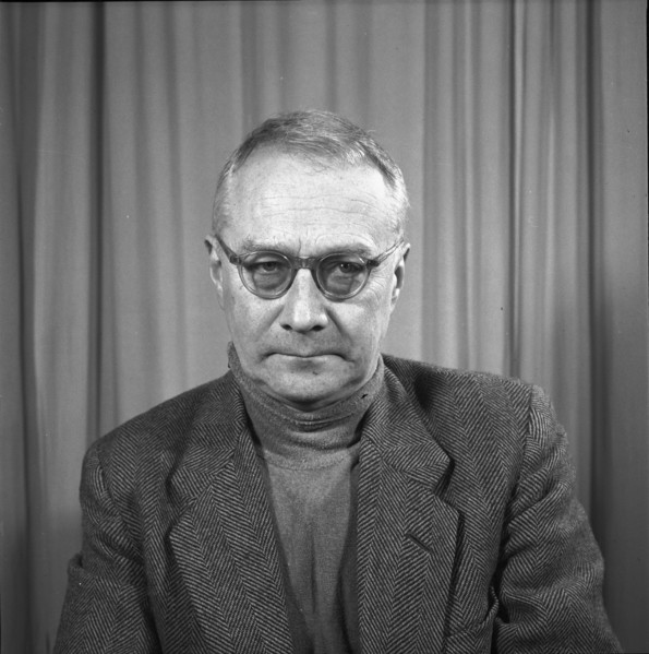 Adrien Turel, writer ca. 1950