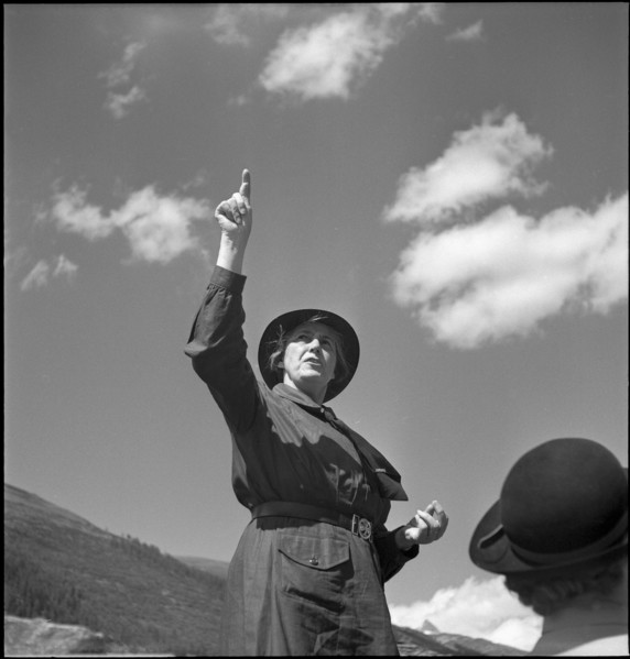 Lady Baden-Powell around 1945