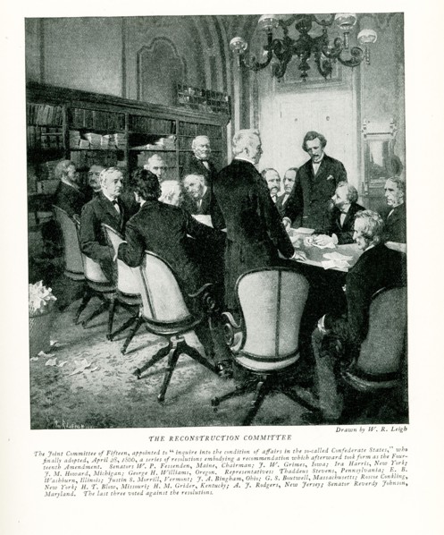 Reconstruction Committee. The Joint Committee of fifteen appointed to ‘inquire into the condition