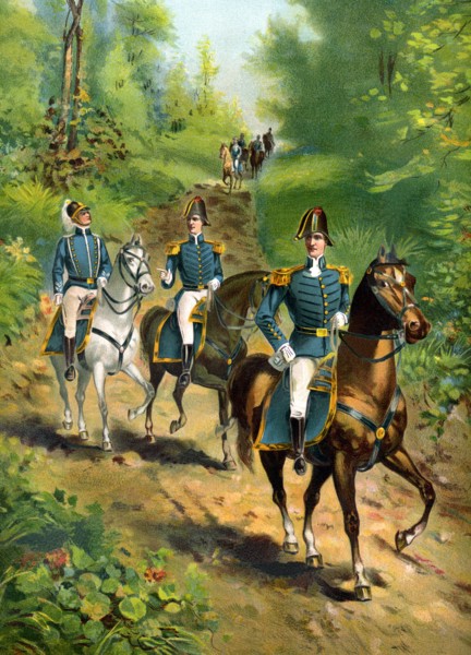 US Army General and Officers 1812