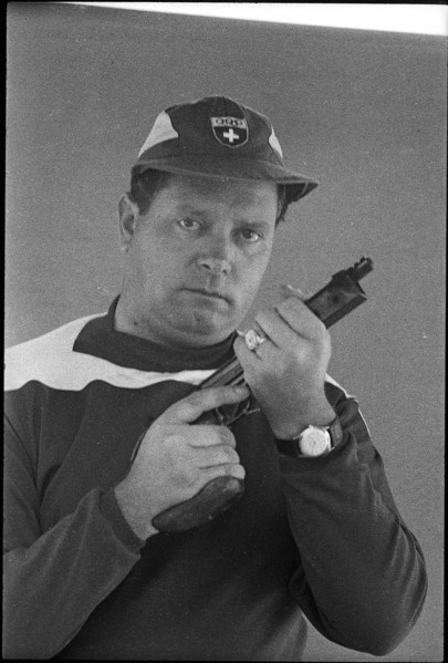 Olympic Games Rome 1960: Hansruedi Schneider.