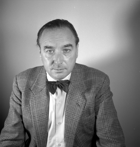 Dr. Friedrich Schramm, director of Basle municipal theatre; Basel 1950.