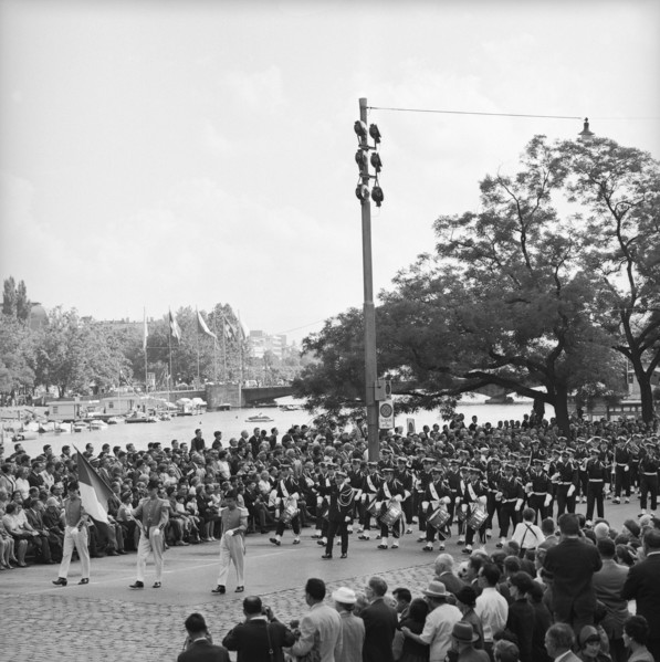 International Military Music Meeting, Zurich 1965.