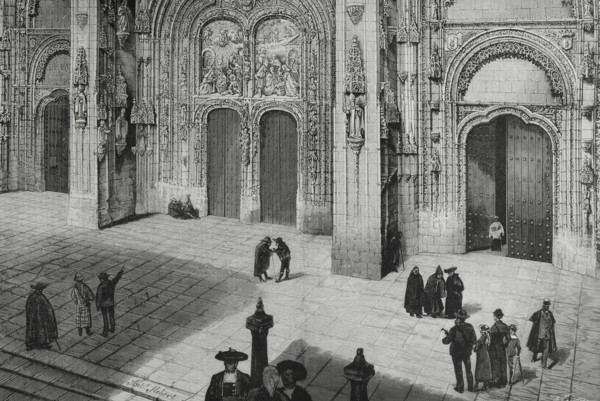 History of Spain. Salamanca. New Cathedral (Catedral Nueva). Its construction began in 1513 and it
