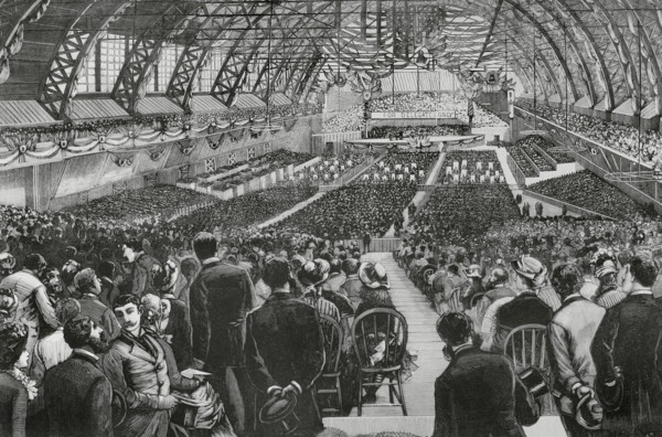 United States. Chicago. Eighth Republican National Convention (3-6 June 1884). Preparations for the