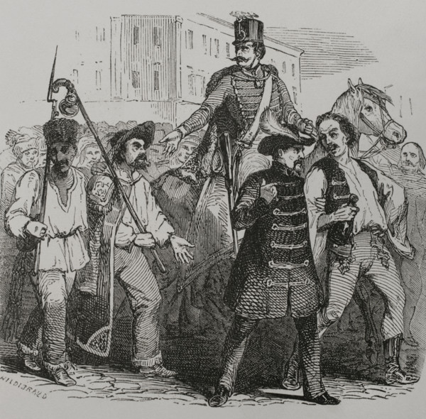 Hungarian Revolution of 1848 (15 March 1848-4 October 1849). It became a war for Hungarian