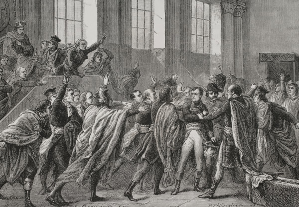 History of France. Coup d'etat of 18 Brumaire (9 November 1799). It ended the Directory (1795-1798)