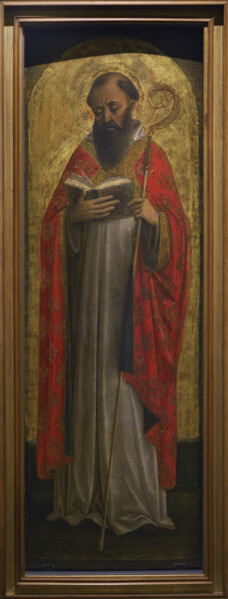 Vincenzo Foppa (1430-1516). Italian painter. St. Theodore, 1470-1475. Tempera and oil on wooden