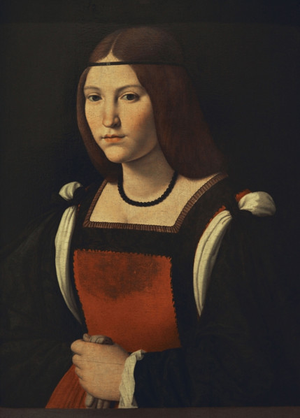 Andrea Solario (ca. 1465-1524). Italian Renaissance painter. Female portrait, 1505-1507. Oil on