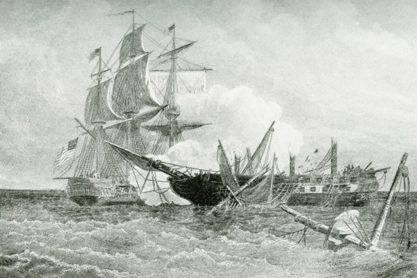 It was on August 19, 1812, that the USS Constitution fought a naval battle with HMS Guerriere some