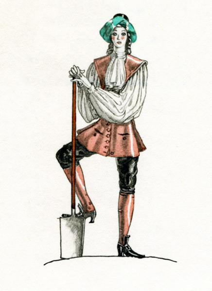 The French writer Voltaire (1694-1778) wrote his satire Candide, a good-hearted young man but one