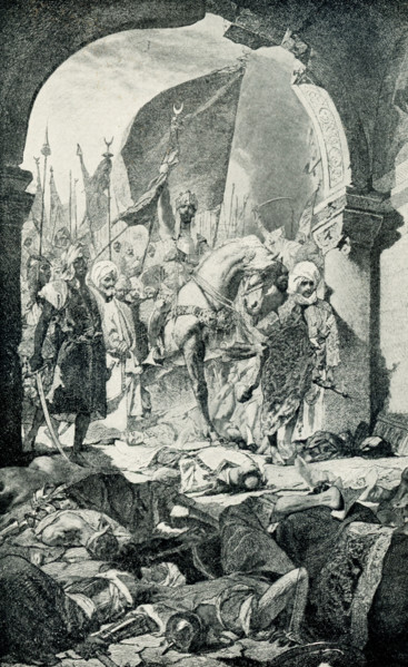 When Mehmed II (formerly spelled Mohammed II)  ascended the throne again in 1451 he strengthened