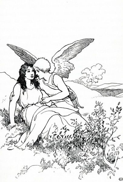 According to Greek and Roman mythology, Cupid (Eros to the Greeks) was the god of love. His mother,