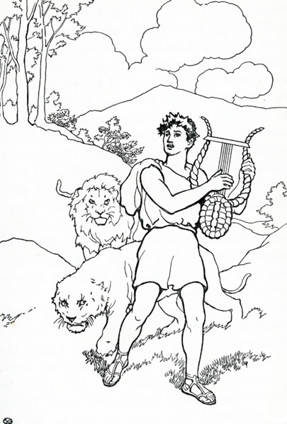 In Greek mythology, Orpheus was a famed Thracian bard whose lyre music charmed even the wildest of