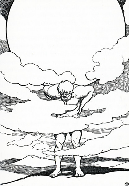 Atlas was the Titan god who bore the sky aloft. Atlas was a leader of the Titans in their war