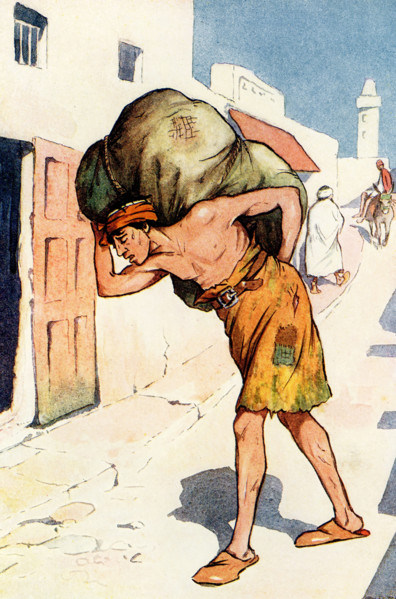 The tale of Sindbad the Sailor tells of an Arab adventurer at sea during the ninth and tenth