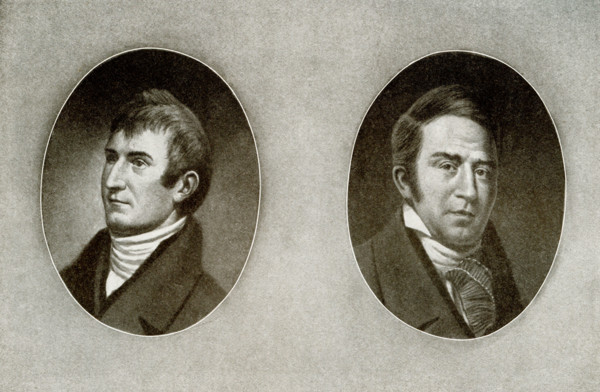 Captain Meriwether Lewis (left) (1774 – 1809) was an American explorer, soldier, politician, and