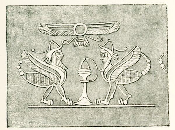 Pictured here are the Scorpion-Men of the mountains of Mashu. The land of Mashu referred, in