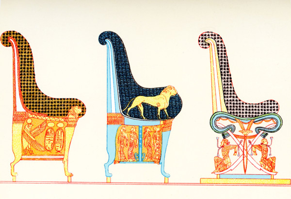 The caption accompanying this 1903 illustration in Gaston Maspero’s book on Egypt reads: “Paintings