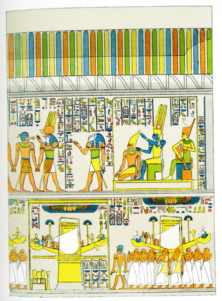 The caption accompanying this 1903 illustration in Gaston Maspero’s book on  History of Egypt