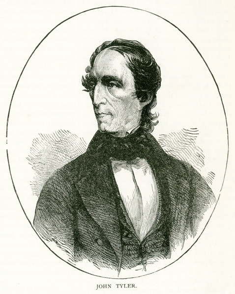 John Tyler became the tenth President of the United States (1841-1845) when President William Henry