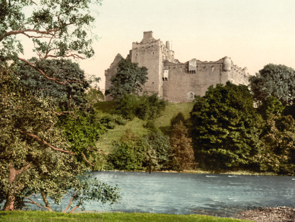 Doune Castle From The Teith