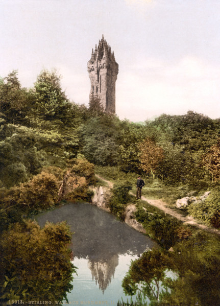 Wallace Monument Is A 67 M High Square Tower