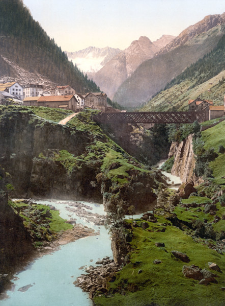 Goschenen And The Damma Glacier