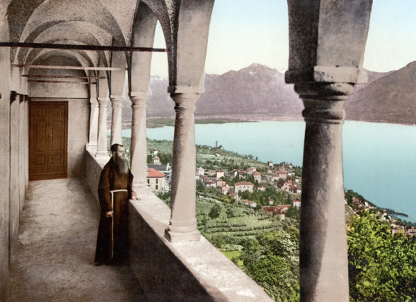 Pilgrimage Church Of The Madonna Del Sasso In Locarno In Ticino