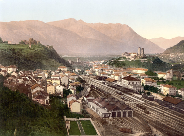 Bellinzona In Ticino In Switzerland / Bellinzona