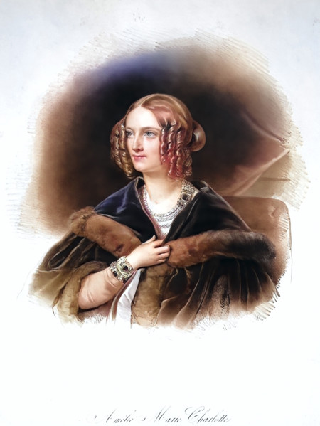 Princess Amalie Maria Charlotta Of Sweden (Born 22 February 1805 In Stockholm