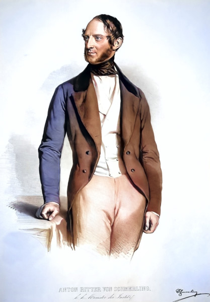 Anton Ritter Von Schmerling (Born August 23, 1805 In Vienna