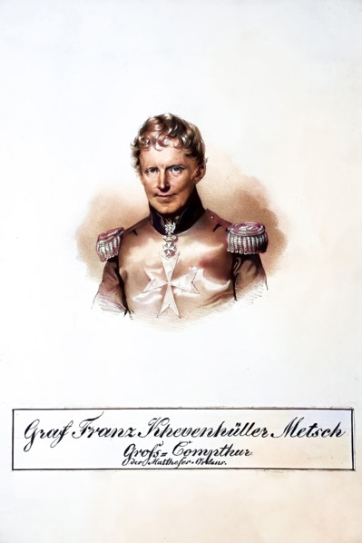 Franz Von Khevenhüller-Metsch (Born 3 October 1783 In Vienna