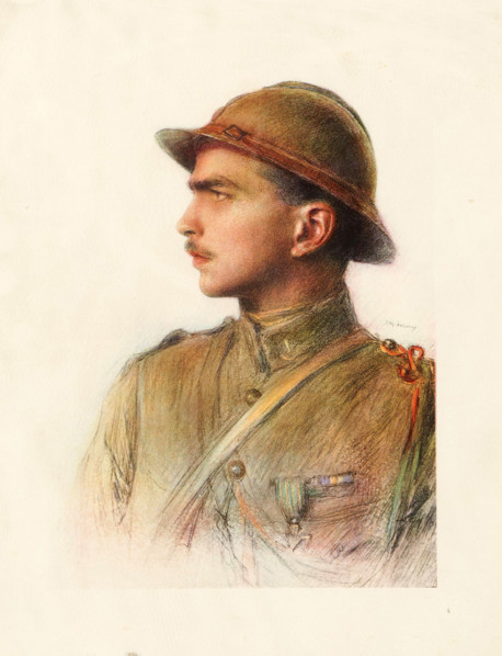 The Allies in World War I, France, soldier of the Foreign Legion, historical, digitally restored