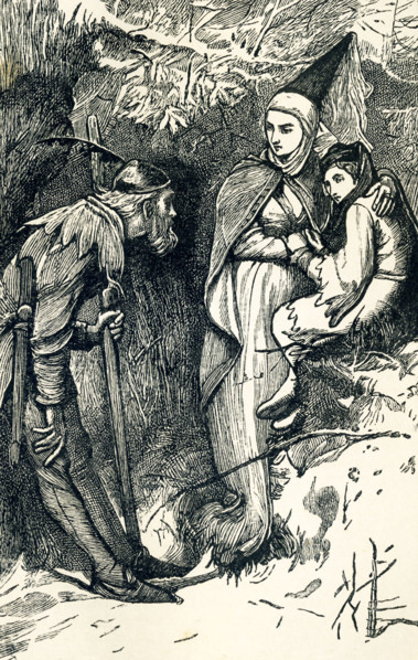 Queen Margaret was the wife of Henry VI of England. It was the time of the War of the Roses and