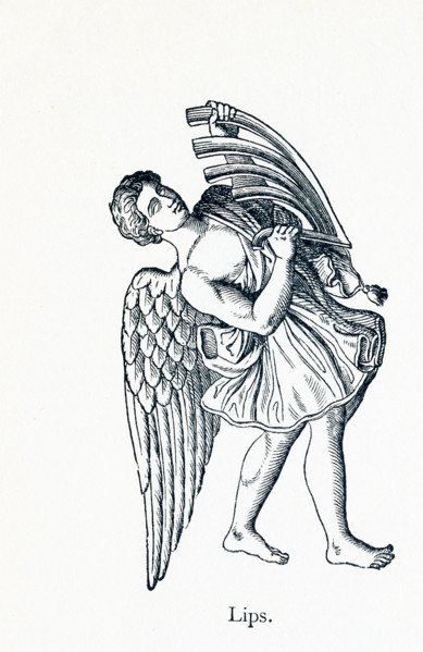 The figure pictured here, according to Greek mythology, is Lips, or Livos, s the god of the