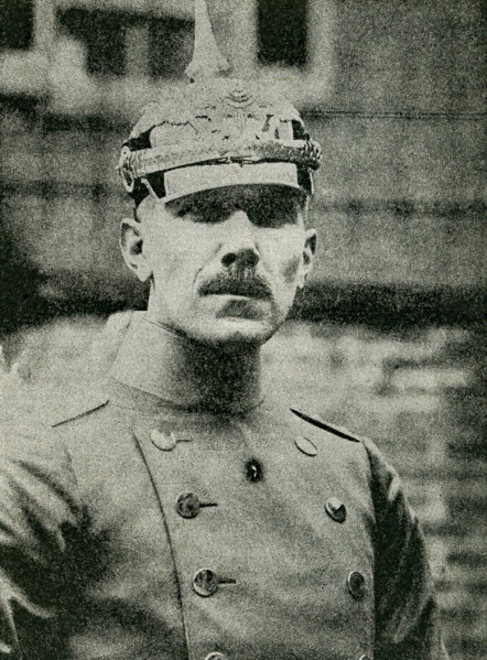 The caption on this photo that dates to 1922 reads: Captain Franz von Papane, Ex-German Military