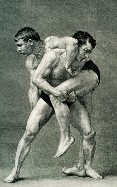 Physical characteristics of the athlete. Harvard wrestlers from the class of 1888. One age 22 and