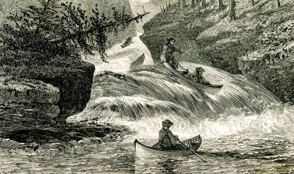 The 1869 caption reads: ""O, royal sight it was to see them come one after another on the verge.""