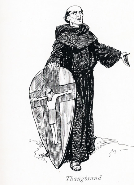 When King Olaf Trygvason had been two years king of Norway (A.D. 997), there was a Saxon priest in