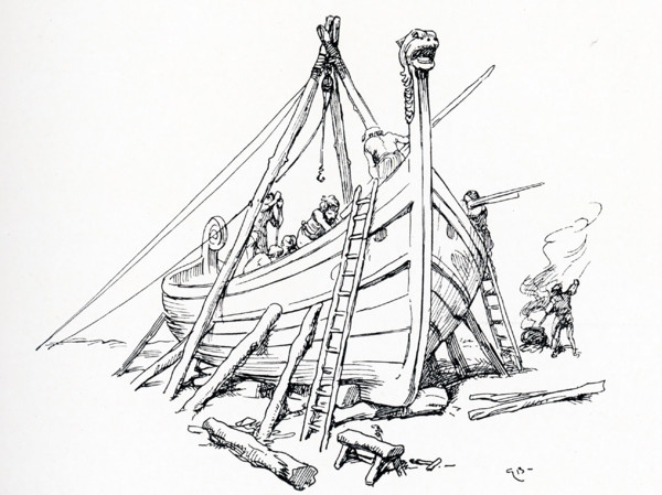 Olaf Tryggvason (960s -1000 AD) was King of Norway from 995 to 1000. He was the son of Tryggvi