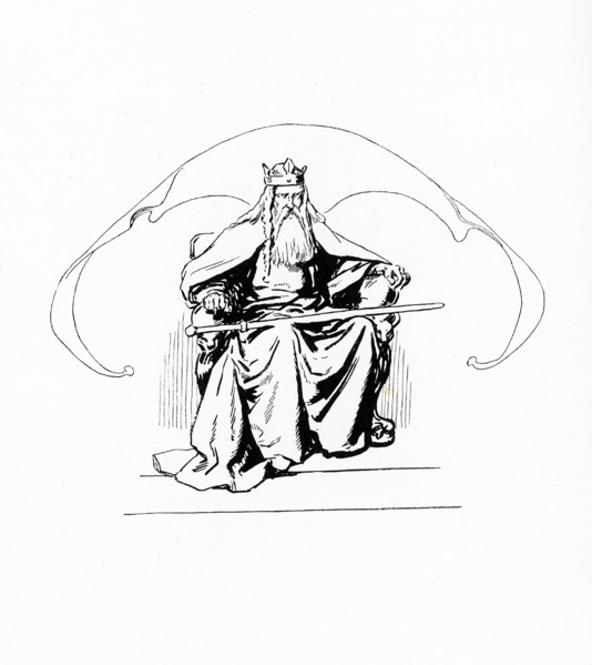 According to Norse mythology, Odin was one of the chief gods and the ruler of Asgard (the country